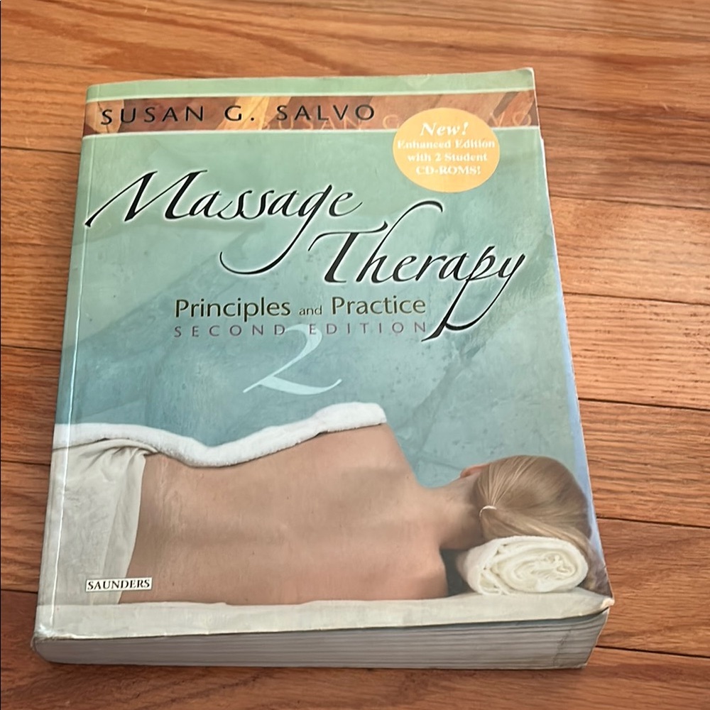 Massage Therapy Principles and Practice Book Susan salvo 2nd second edition used